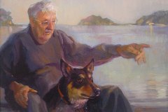 man-with-dog-at-Patonga